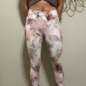 Calia Marble Print Leggings